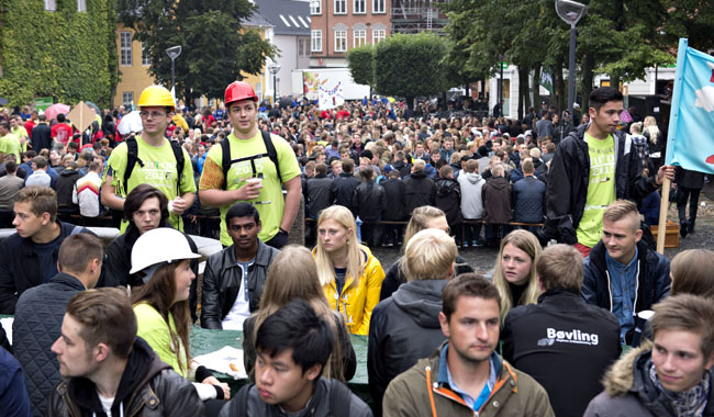 Så begyndte 4.500 nye studieliv på AAU