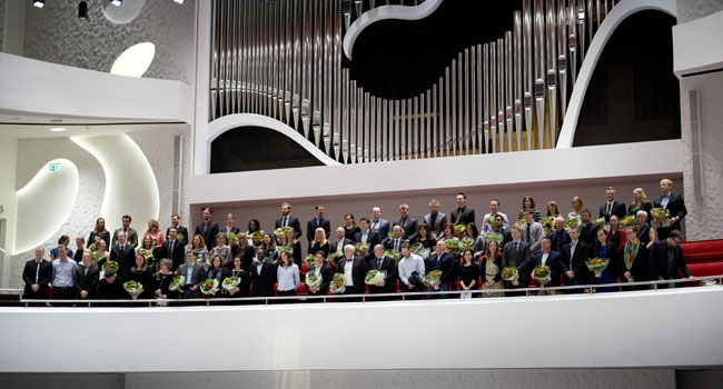 Publikum hylder årets ph.d.er i Musikkens Hus