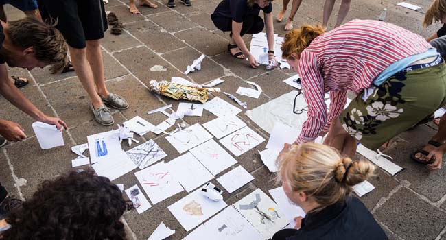 Studerendes grønne byer på biennale i Venedig